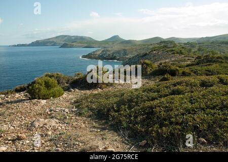 Reserva Pla i Levant Mallorca, Balearen Stockfoto