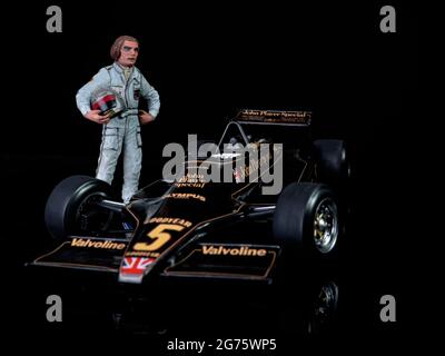 Lotus 1978-1979 F1 Formel 1 Modellbausatz Tamiya Andretti Stockfoto