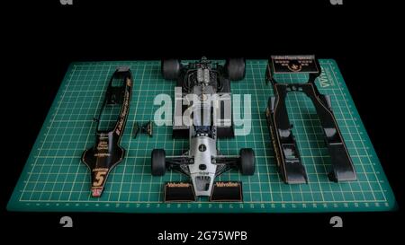 Lotus 1978-1979 F1 Formel 1 Modellbausatz Tamiya Andretti Stockfoto