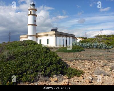 Cap de Ses Salines, Mallorca, Balearen Stockfoto