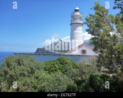 Cap Gros, Port de Soller, Mallorca, Balearen Stockfoto