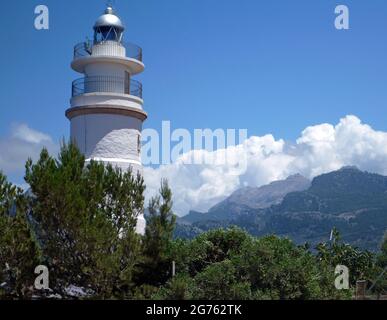 Cap Gros, Port de Soller, Mallorca, Balearen Stockfoto