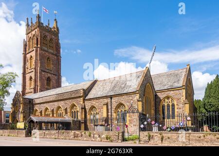 Die Church of St James ist eine Pfarrkirche der Church of England in Taunton, Somerset, England, Großbritannien Stockfoto