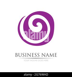 Letter O Business abstrakte Einheit Vektor-Logo Design-Vorlage Buchstabe O Logo Vorlage Vektor Symbol Design Stock Vektor