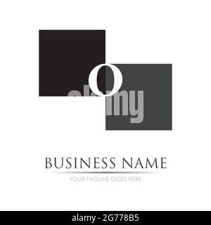 Letter O Business abstrakte Einheit Vektor Logo Design VorlageLetter O Logo Vorlage Vektor Symbol Design Stock Vektor