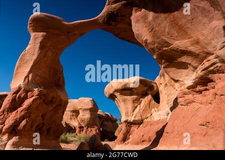 Metate Bogen in Grand Staircase Devil's Garden Stockfoto