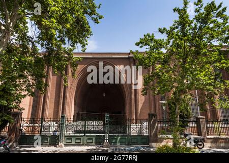 National Museum of Iran, Fassade des Gebäudes, Teheran, Iran, Persien, Westasien, Asien Stockfoto