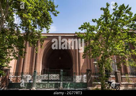 National Museum of Iran, Fassade des Gebäudes, Teheran, Iran, Persien, Westasien, Asien Stockfoto