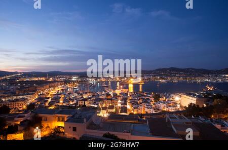 Hafenviertel, Ibiza-Stadt, Eivissa, Ibiza Stockfoto