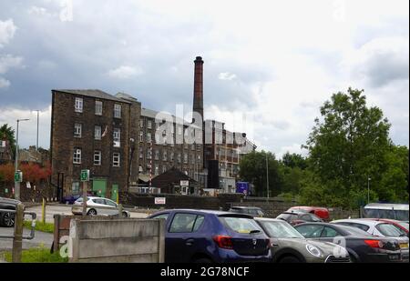 Swizzels Fabrik in New Mills, Derbyshire Stockfoto