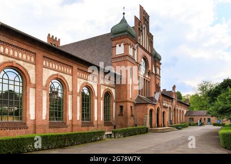 Zeche Zollern restaurierte das ehemalige Zeche- und Steinkohlebergwerk, Industriedenkmal, Dortmund, Deutschland Stockfoto