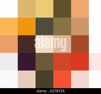 Gewürze und Kräuter Emblem mit Blättern aus Dill Basilikum Bay und Pulver aus Pfeffer und Paprika realistische Vektor-Illustration dekoriert Stock Vektor