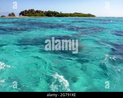 Half Moon Caye Natural Monument, Belize, Mittelamerika Stockfoto