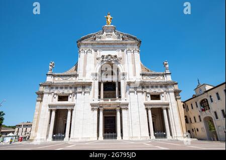 kathedrale santa maria degli angeli la faccita Stockfoto