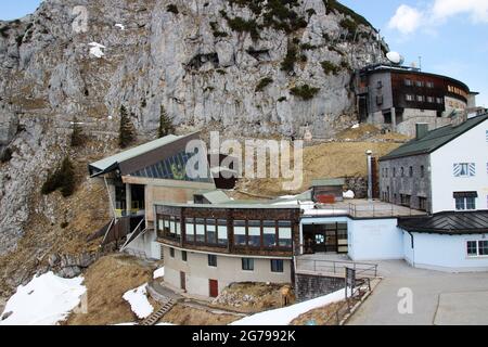 Wendelsteinhaus, Wendelstein (1838m), Bayern, Deutschland, Europa Stockfoto