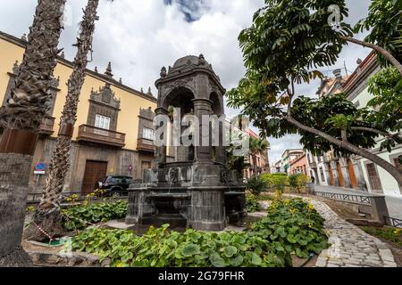 Plaza del Espiritu Santo in Las Palmas, Gran Canaria (Spanien) Stockfoto