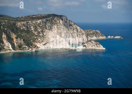 Petani Beach in Kefalonia, Ionische Inseln, Griechenland Stockfoto