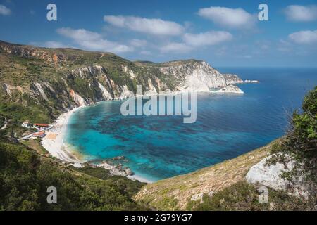 Petani Beach in Kefalonia, Ionische Inseln, Griechenland Stockfoto
