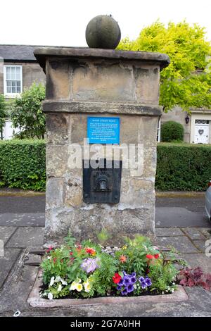 Main Street Hose in Corbridge Northumberland Stockfoto