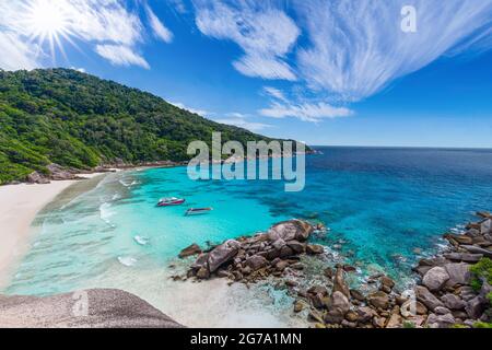 Similan Islands Andamanensee, Phang Nga, Phuket; Thailand Stockfoto