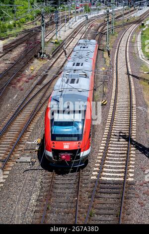 DB Regio Alstom Coradia LINT 41 Zug Stockfoto