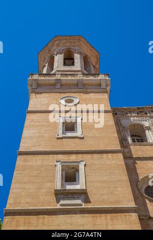 Kirche Església de Santa Maria, Placa de la Constitució, Altstadt, Mahon, Maó, Menorca, Balearen, Spanien, Europa Stockfoto