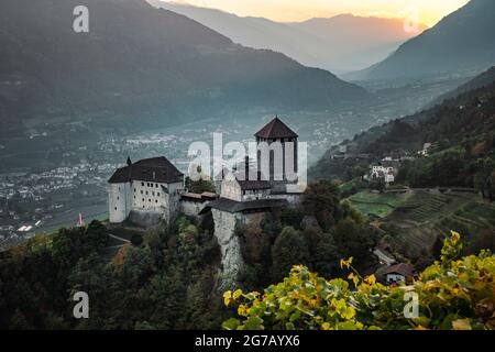 Schloss Tirol, Tirol, Italien Stockfoto