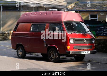 Volkswagen Camper Van der 1980er Jahre Stockfoto