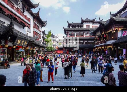 Yuyuan Bazaar, Shanghai, Volksrepublik China Stockfoto