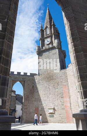 Freifläche in der ehemaligen St. Paul's Church, St. Paul's Church Square, Perth, Perth und Kinross, Schottland, Großbritannien Stockfoto