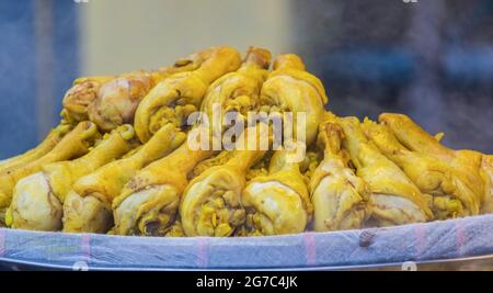 Huhn Biryan ein beliebtes muslimisches Gericht Stockfoto