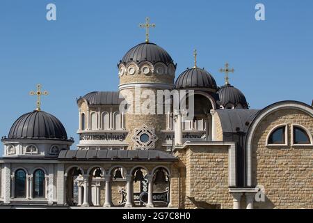 Der Tempel des ungeschaffenen Bildes Christi des Erlösers, Sotschi, Region Krasnodar, Russland Stockfoto