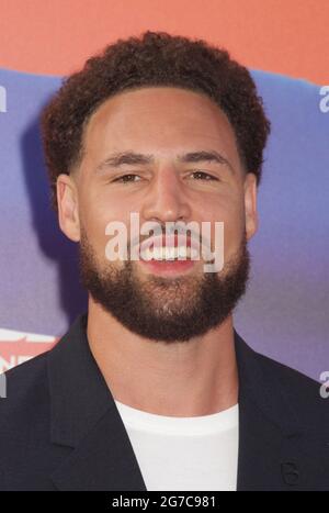 Los Angeles, Kalifornien, USA. Juli 2021. Klay Thompson 07/12/2021 die Weltpremiere von „Space Jam: A New Legacy“ fand im La statt Live Regal Cinemas in Los Angeles, CA Foto von Izumi Hasegawa/HollywoodNewsWire.net Quelle: Hollywood News Wire Inc./Alamy Live News Stockfoto