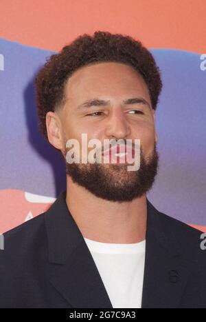 Klay Thompson 07/12/2021 die Weltpremiere von „Space Jam: A New Legacy“ fand im La statt Live Regal Cinemas in Los Angeles, CA Foto von Izumi Hasegawa/HollywoodNewsWire.net Quelle: Hollywood News Wire Inc./Alamy Live News Stockfoto