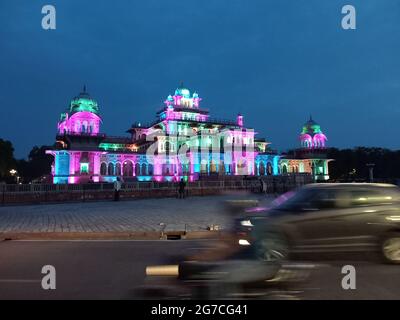 Albert Hall Museum befindet sich in Jaipur, Rajasthan, Indien Stockfoto