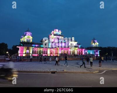 Albert Hall Museum befindet sich in Jaipur, Rajasthan, Indien Stockfoto