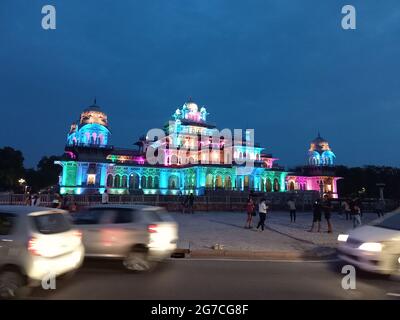 Albert Hall Museum befindet sich in Jaipur, Rajasthan, Indien Stockfoto