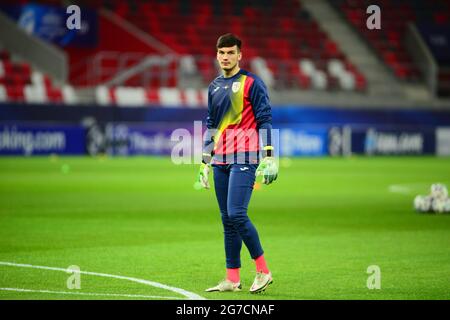 Marian Aioani - Rumänische Fußballnationalmannschaft Stockfoto