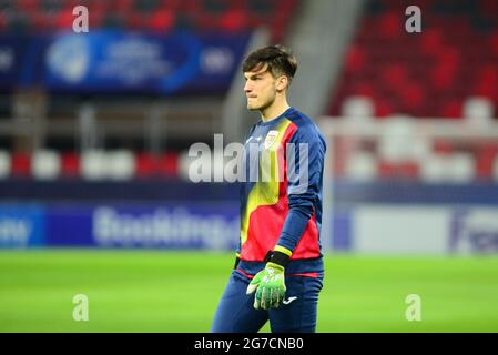 Marian Aioani - Rumänische Fußballnationalmannschaft Stockfoto