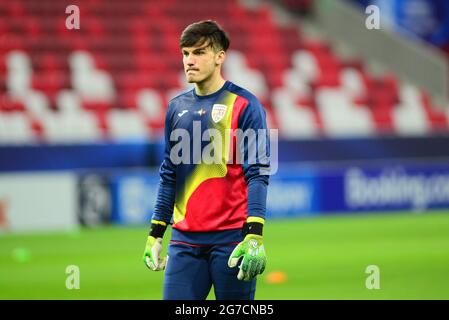 Marian Aioani - Rumänische Fußballnationalmannschaft Stockfoto