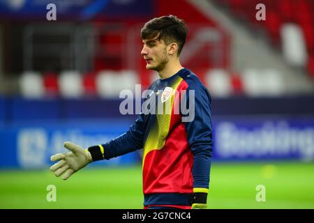 Marian Aioani - Rumänische Fußballnationalmannschaft Stockfoto