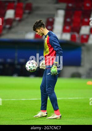 Marian Aioani - Rumänische Fußballnationalmannschaft Stockfoto