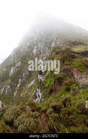 Slieve League oder Sliabh LIAG Cliffs Walk in Co Donegal, Irland Stockfoto