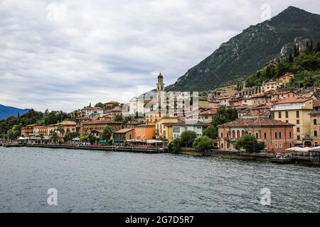 Limone Sul Garda, Gardasee, Italien Stockfoto