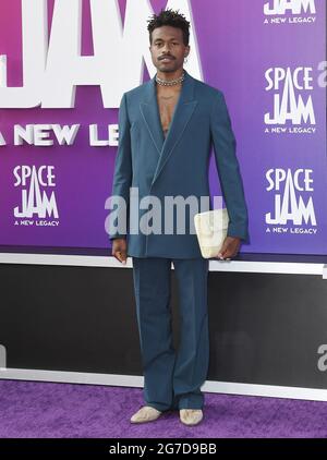 Los Angeles, USA. Juli 2021. Duckwrth kommt zum SPACE JAM: Eine NEUE LEGACY-Weltpremiere, die im Regal L.A. stattfand LIVE in Los Angeles, CA am Montag, dem 12. Juli 2021. (Foto: Sthanlee B. Mirador/Sipa USA) Quelle: SIPA USA/Alamy Live News Stockfoto