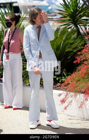 Cannes, Frankreich. Juli 2021. 74. Filmfestspiele von Cannes 2021, Fotocall Film : ‘der französische Versand' - im Bild: Wes Anderson Kredit: Unabhängige Fotoagentur/Alamy Live News Stockfoto