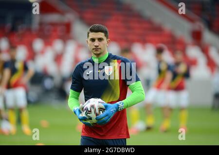 Mihai Esanu - Rumänische Fußballnationalmannschaft Stockfoto