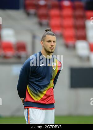 Radu Dragusin - Rumänische U21 Fußballmannschaft Stockfoto