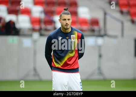 Radu Dragusin - Rumänische U21 Fußballmannschaft Stockfoto