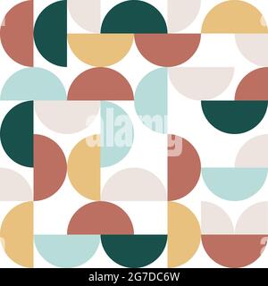 Minimale geometrische Zusammensetzung. Für Print, Poster, Broschüre, Flyer. Vektorgrafik, flaches Design Stock Vektor